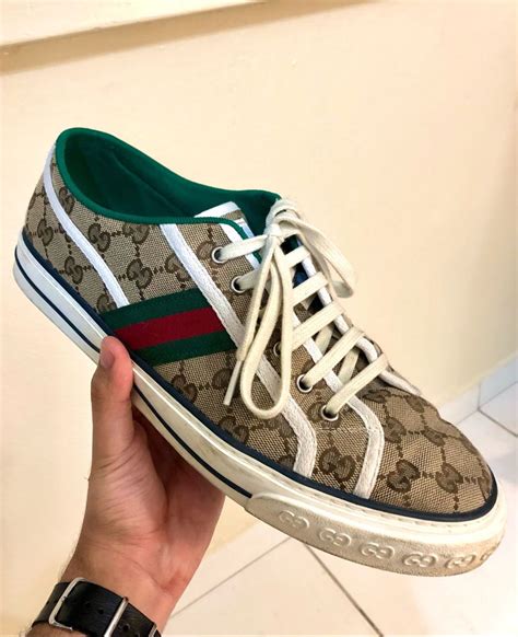 tênis masculino gucci|Gucci tennis 1977 used.